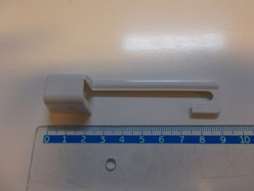 Preview: Roto NT Abdeckkappe Ecklager E5 R072 weiß links